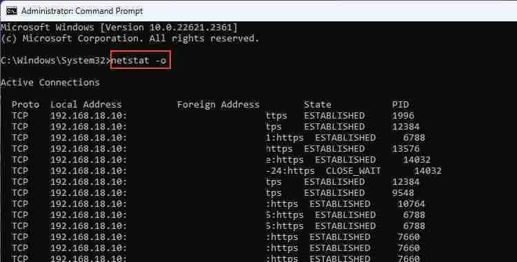 2024如何在Windows 11中使用Netstat命令监控网络活动