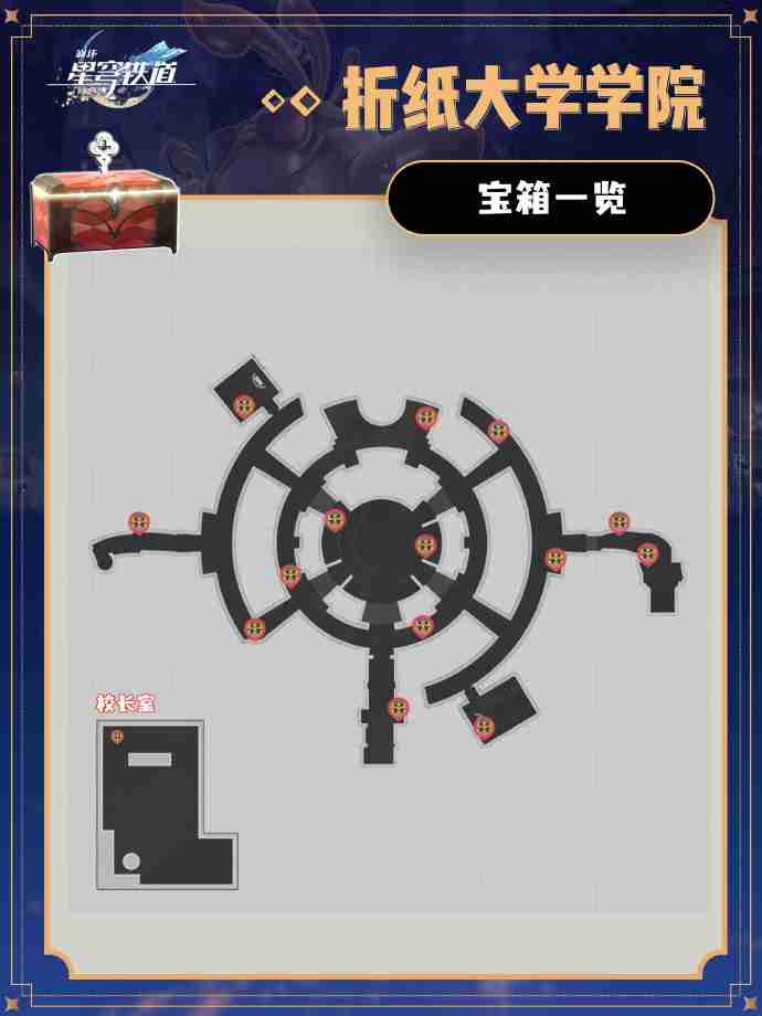 2024崩坏星穹铁道折纸大学宝箱位置 崩铁折纸大学宝箱折纸小鸟位置在哪