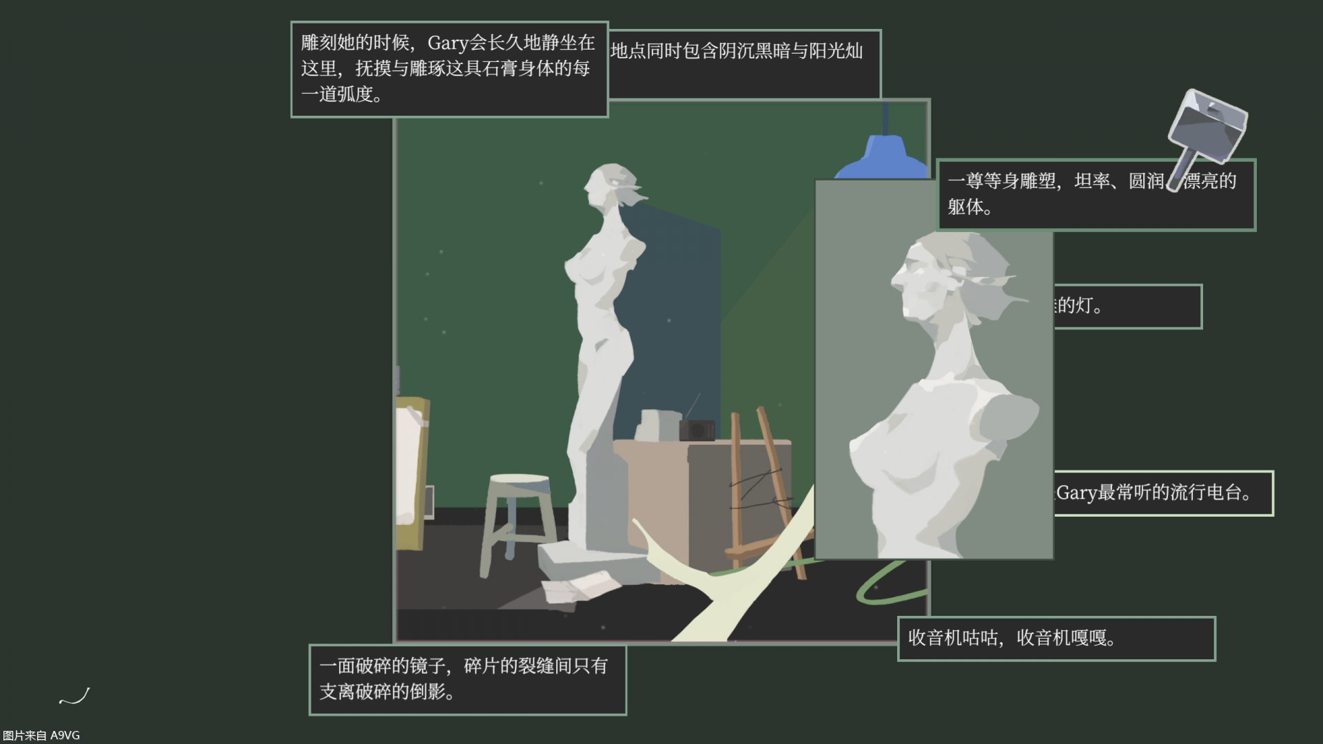 2024年剧情解谜独立游戏《倒影与告解室》上线Steam