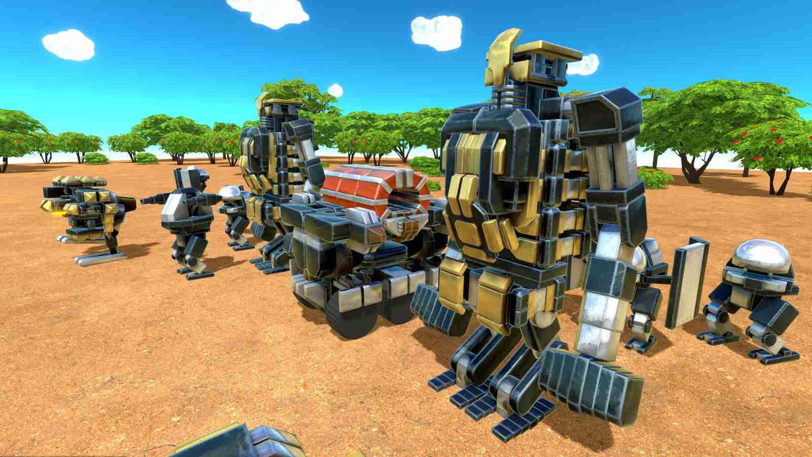 2024年变形机器战斗游戏《Age Of Warbots》Steam页面上线 明年发售