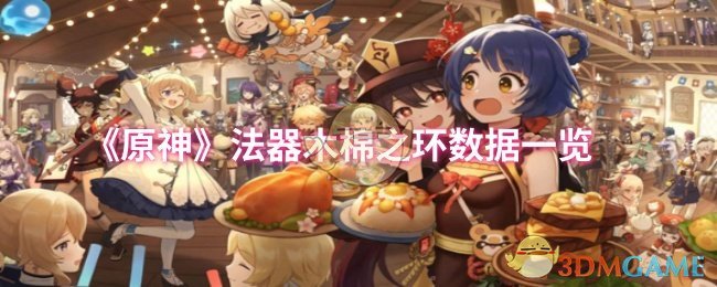 2024年《原神》法器木棉之环数据一览