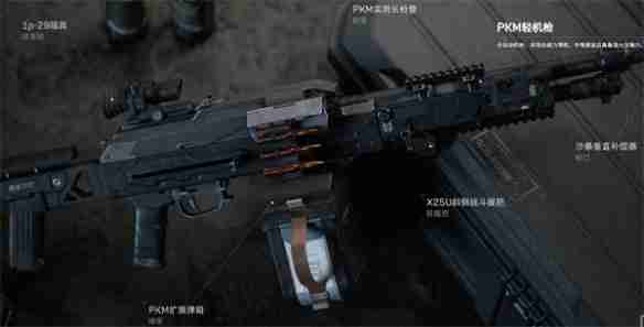 2024年三角洲行动PKM轻机枪怎么用 三角洲行动PKM轻机枪详解
