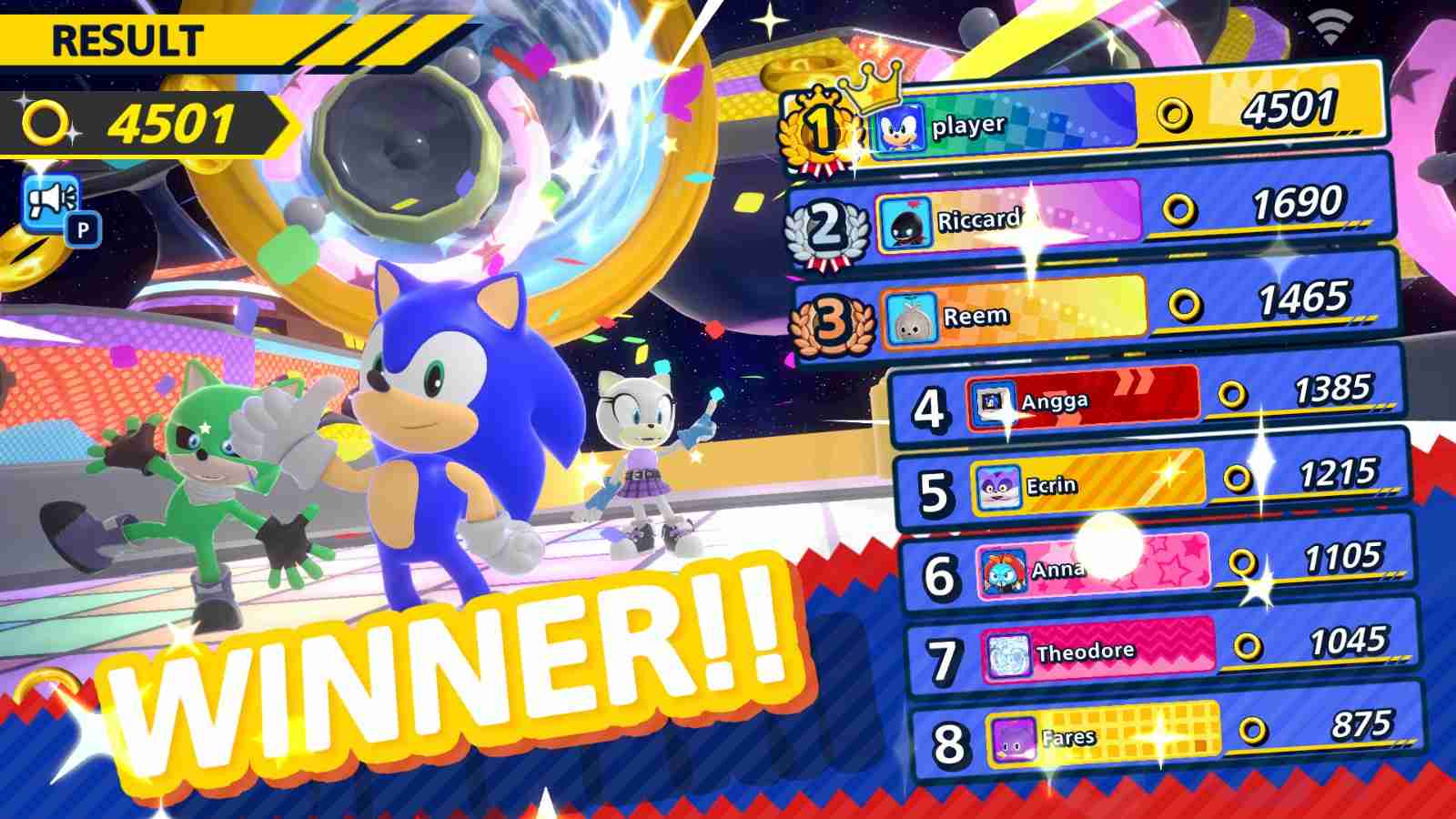 2024年派对游戏《Sonic Rumble》Steam页面上线 冬季推出