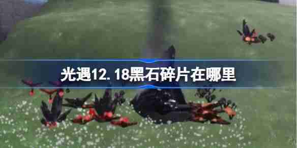 2024年光遇12.18黑石碎片在哪里 光遇12月18日黑石碎片位置攻略