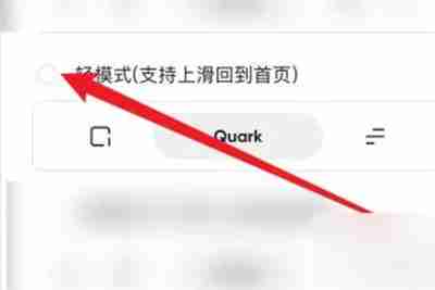 夸克成年模式切换教程-轻松掌握夸克成年模式切换