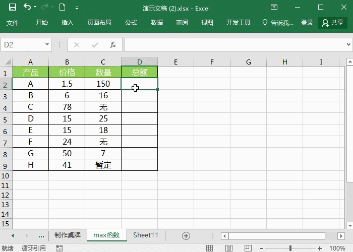 你真的会用max函数吗-高手都这么使用max函数