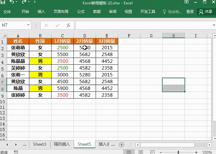 Excel实用小技巧-快速标记重要数据