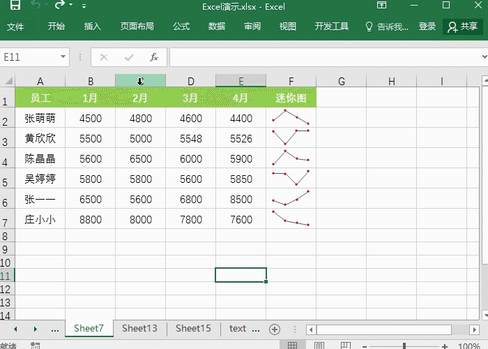 Excel隐藏技巧-保护表格内容不被看到