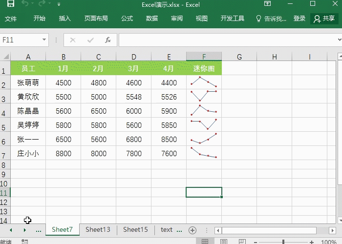 Excel隐藏技巧-保护表格内容不被看到