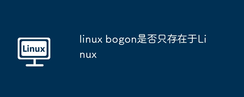 Linux-bogon仅存于Linux系统吗