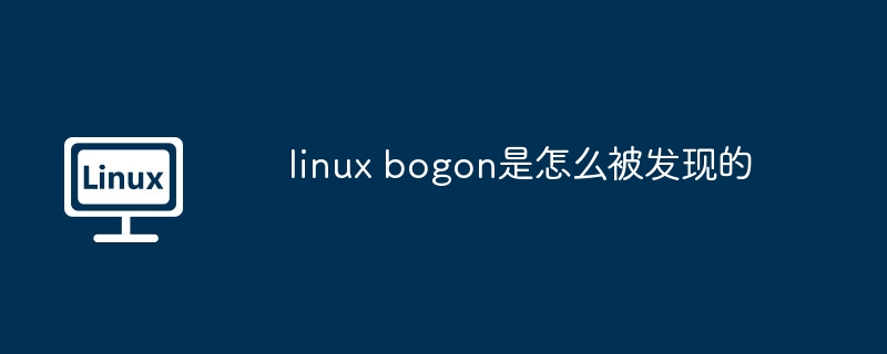 linux-bogon发现过程揭秘