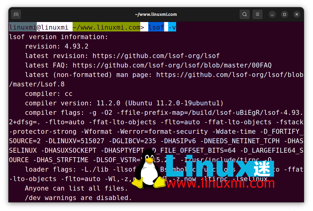 Linux高手必备LSOF实时监控端口