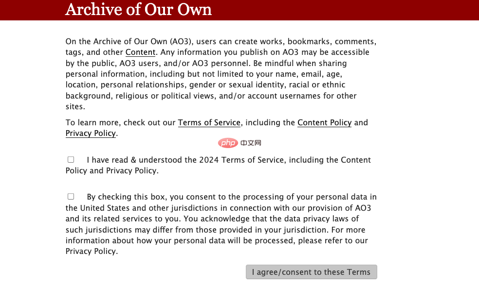ao3官网2025最新版进入指南