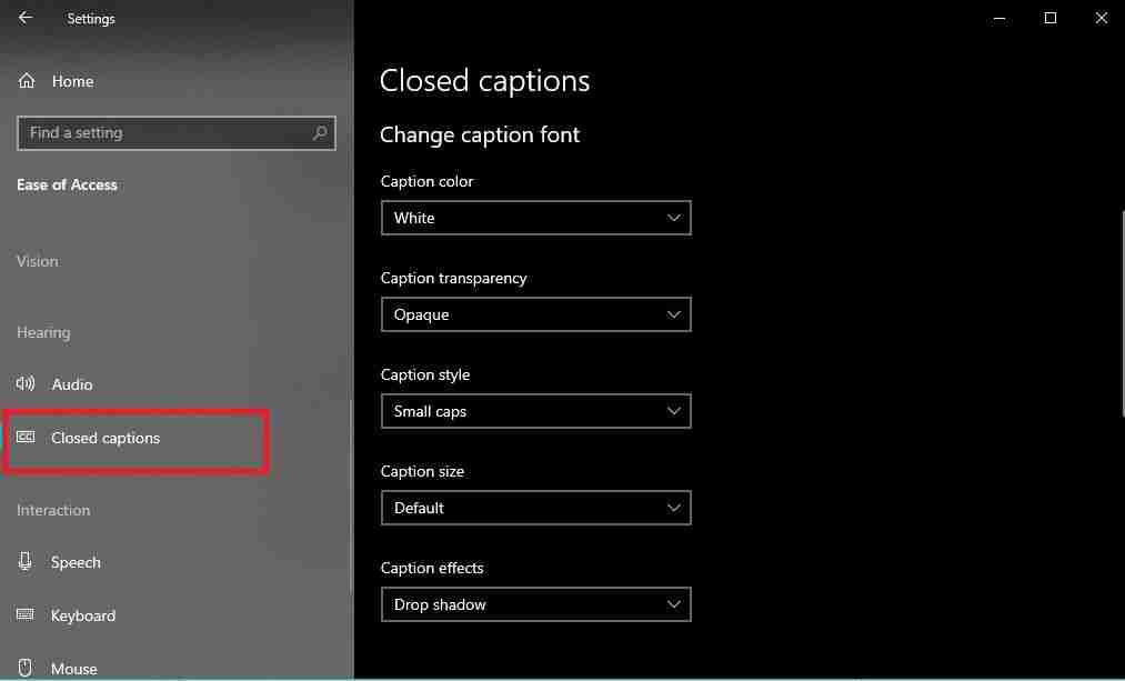 Windows10隐藏字幕问题解决技巧