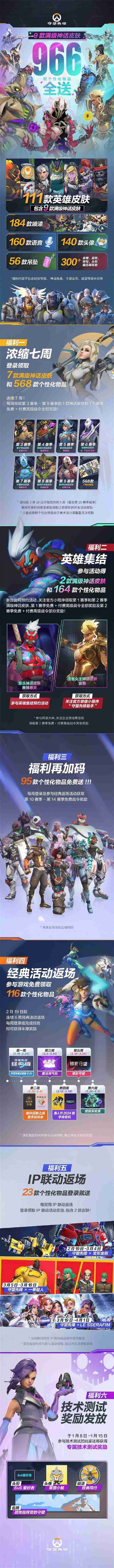守望先锋国服回归奖励曝光
