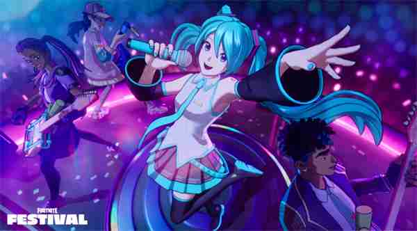 堡垒之夜联动初音未来限时奖励