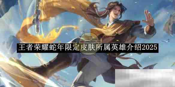 王者荣耀蛇年限定皮肤英雄揭秘2025