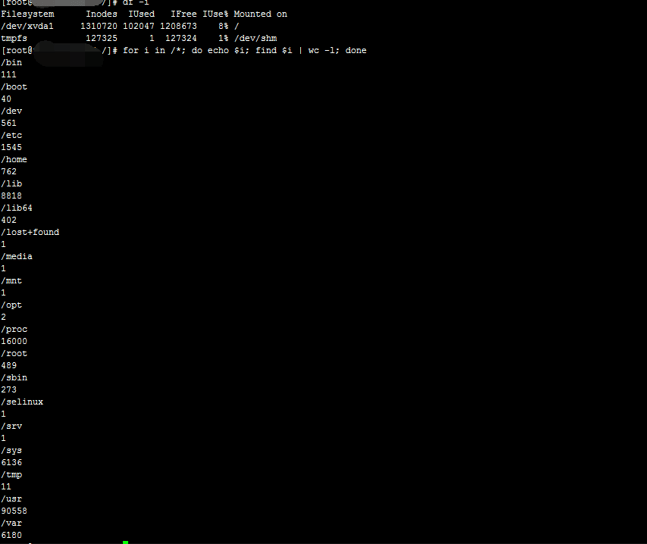 LinuxInode爆满紧急修复指南