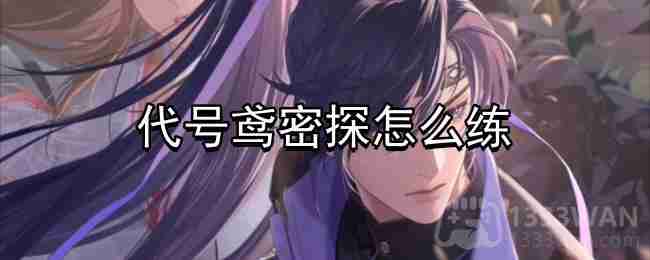 代号鸢密探训练全攻略