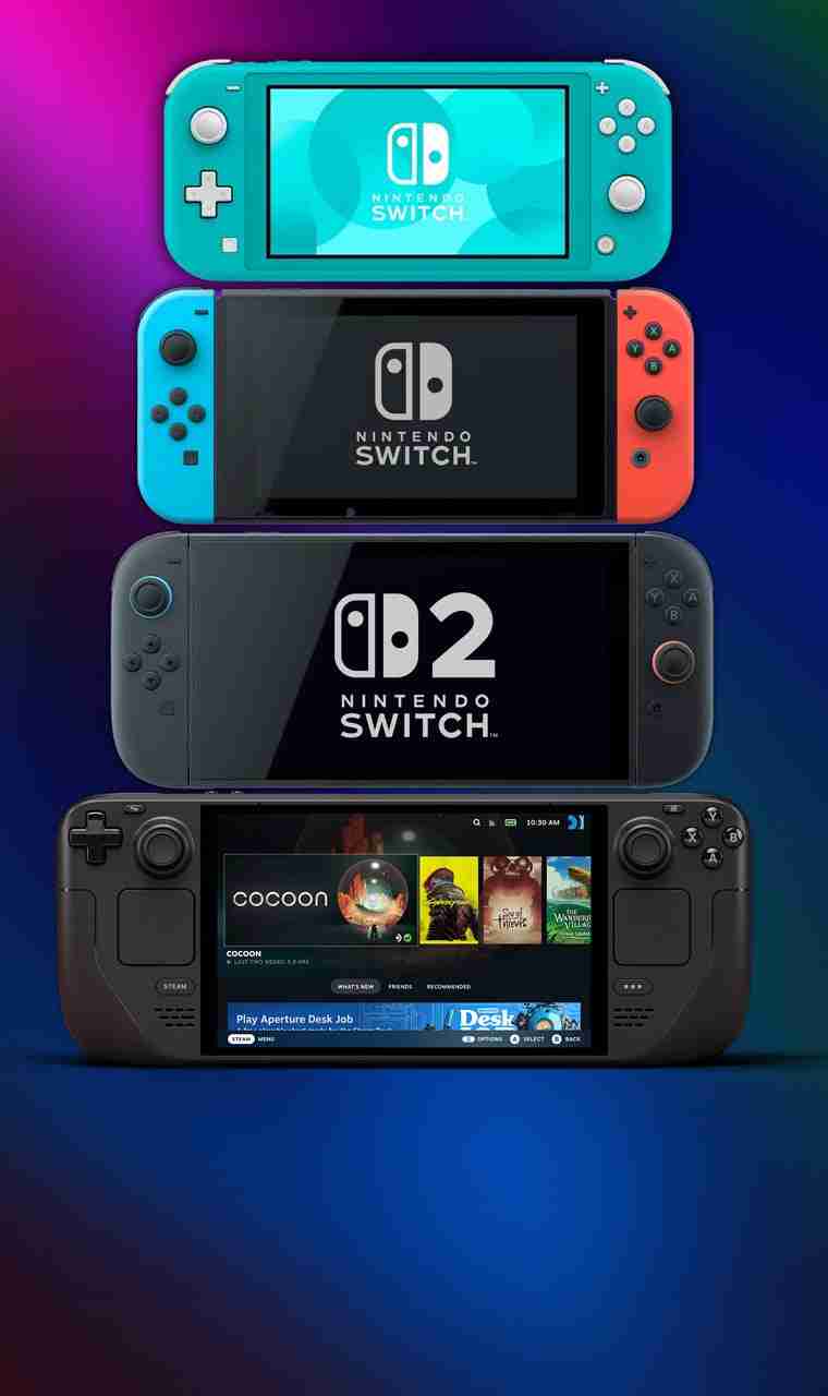 Switch2屏幕尺寸超越SteamDeckOLED