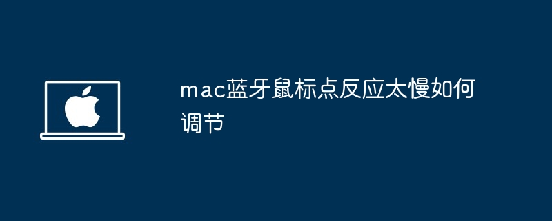 mac蓝牙鼠标反应慢速调优技巧