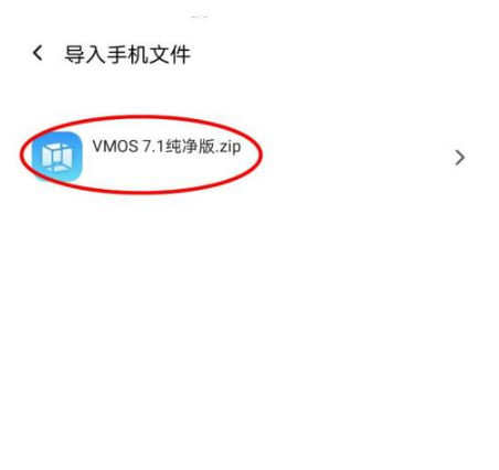 vmos导入本地rom操作指南