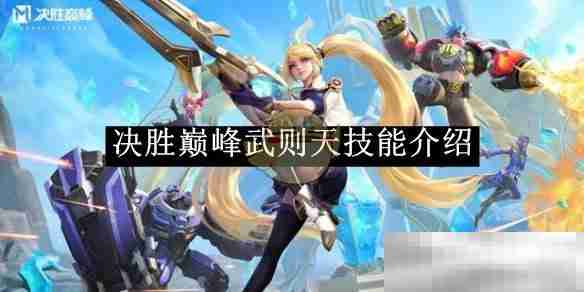 决胜巅峰武则天技能全解析