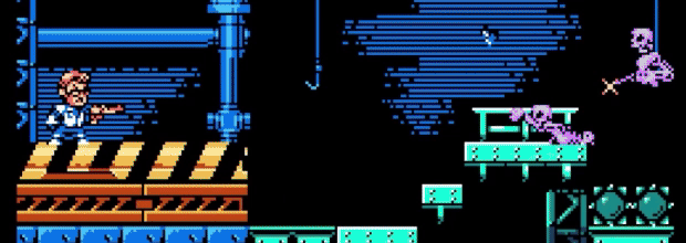 喷神James冒险游戏AVGN8-bit登陆Steam